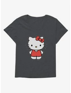 Best Sale ❤️ Hello Kitty Outfit 👧 Girls T-Shirt Plus Size ❤️ -Hello Kitty Sales Shop 19178214 hi