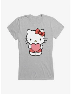 Top 10 🎉 Hello Kitty Heart 👧 Girls T-Shirt ❤️ -Hello Kitty Sales Shop 19178382 hi
