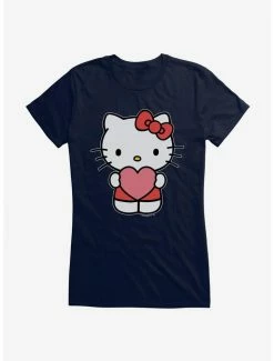 Top 10 🎉 Hello Kitty Heart 👧 Girls T-Shirt ❤️ -Hello Kitty Sales Shop 19178389 hi