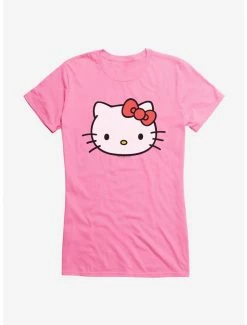 Best Pirce 🛒 Hello Kitty Icon 👧 Girls T-Shirt 👏 -Hello Kitty Sales Shop 19178417 hi
