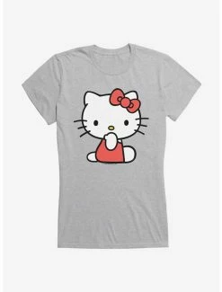 Flash Sale 🎉 Hello Kitty Sitting 👧 Girls T-Shirt 🥰 -Hello Kitty Sales Shop 19178508 hi 1