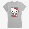 Flash Sale 🎉 Hello Kitty Sitting 👧 Girls T-Shirt 🥰