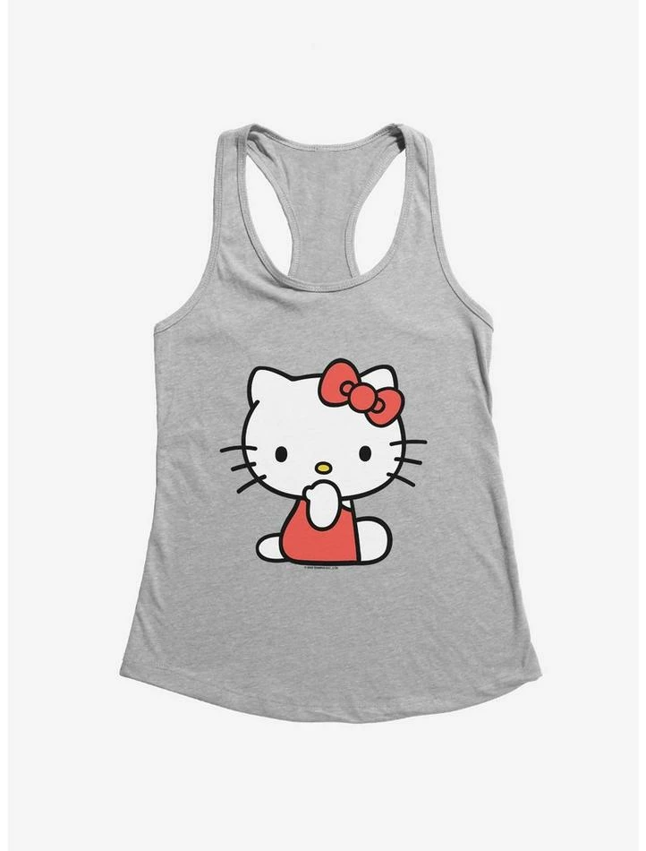 Best Pirce 😍 Hello Kitty Sitting 👧 Girls Tank 🛒 5 Best Pirce 😍 Hello Kitty Sitting 👧 Girls Tank 🛒 - Image 5