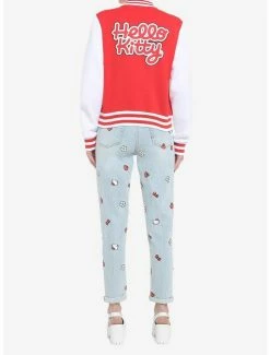 Best Pirce ✨ Hello Kitty 👧 Girls Varsity Jacket 👍 -Hello Kitty Sales Shop 19293985 av2