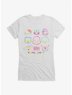 Cheap 🔔 Hello Kitty & Friends Shine Bright 👧 Girls T-Shirt 🔥 -Hello Kitty Sales Shop 19623751 hi
