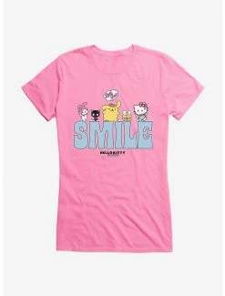 Best Sale 🔥 Hello Kitty & Friends Smile 👧 Girls T-Shirt ❤️ -Hello Kitty Sales Shop 19623765 hi