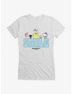 Best Sale 🔥 Hello Kitty & Friends Smile 👧 Girls T-Shirt ❤️ -Hello Kitty Sales Shop 19623807 hi