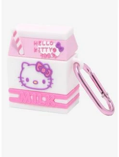 Promo ⌛ Hello Kitty Milk Carton Wireless Earbud Case Cover 👏