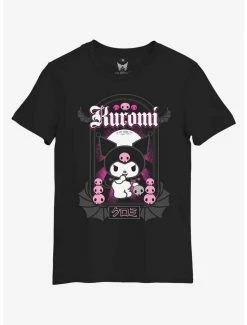 Discount ✔️ Kuromi Bat Boyfriend Fit 👧 Girls T-Shirt 😀