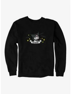 Brand new ⌛ Kuromi Stars And Bats Sweatshirt 🧨 -Hello Kitty Sales Shop 20033902 hi