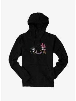 Promo ⭐ My Melody And Kuromi All Together Hoodie 👏 -Hello Kitty Sales Shop 20034023 hi