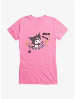 Flash Sale 😉 Kuromi 🎃 Halloween Bats 👧 Girls T-Shirt 🌟 -Hello Kitty Sales Shop 20034199 hi