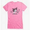 New ✨ Kuromi 💀 Halloween Flying 👧 Girls T-Shirt 😉