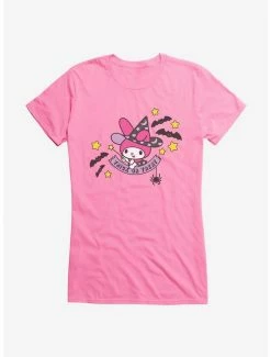 Best Sale ⭐ My Melody 💀 Halloween Witch 👧 Girls T-Shirt ✨
