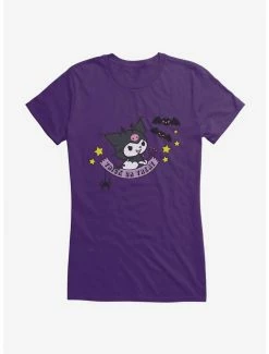 Flash Sale 😉 Kuromi 🎃 Halloween Bats 👧 Girls T-Shirt 🌟 -Hello Kitty Sales Shop 20034269 hi