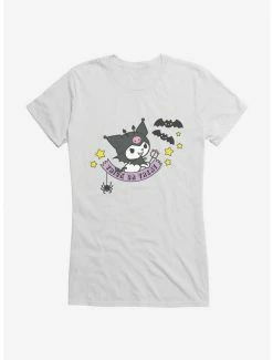Flash Sale 😉 Kuromi 🎃 Halloween Bats 👧 Girls T-Shirt 🌟