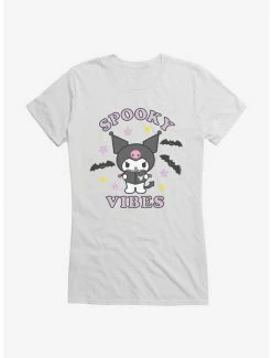 Cheap 🔥 Kuromi 🧛 Halloween Spooky Vibes 👧 Girls T-Shirt ❤️ -Hello Kitty Sales Shop 20034339 hi