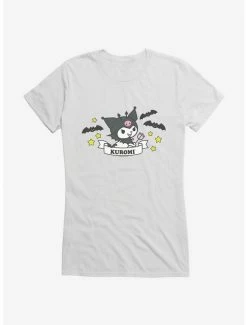 Best Sale 🎁 Kuromi 🧛 Halloween Stars and Bats 👧 Girls T-Shirt ❤️ -Hello Kitty Sales Shop 20034360 hi