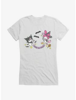Outlet ❤️ My Melody And Kuromi 💀 Halloween All Together 👧 Girls T-Shirt ✨