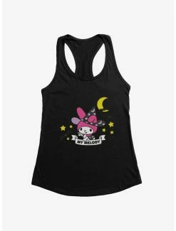 Promo ✨ My Melody 🦇 Halloween Logo 👧 Girls Tank ⭐ -Hello Kitty Sales Shop 20034535 hi