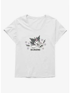Best deal 👏 Kuromi 🧛 Halloween Flying 👧 Girls T-Shirt Plus Size ⌛ -Hello Kitty Sales Shop 20071342 hi