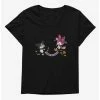 Outlet ⌛ My Melody And Kuromi 🎃 Halloween All Together 👧 Girls T-Shirt Plus Size 🛒