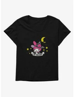 Outlet 🌟 My Melody 💀 Halloween Logo 👧 Girls T-Shirt Plus Size 🌟 -Hello Kitty Sales Shop 20071423 hi