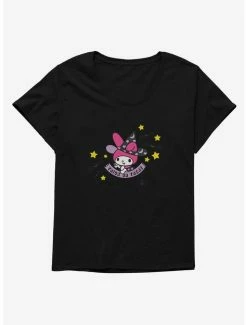 Cheap 👍 My Melody 🧛 Halloween Witch 👧 Girls T-Shirt Plus Size 🔥