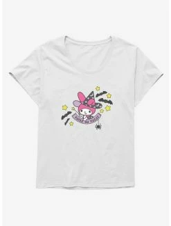Cheap 👍 My Melody 🧛 Halloween Witch 👧 Girls T-Shirt Plus Size 🔥 -Hello Kitty Sales Shop 20071468 hi
