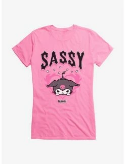 Best Pirce 🌟 Kuromi Sassy 👧 Girls T-Shirt 🌟 -Hello Kitty Sales Shop 20080194 hi