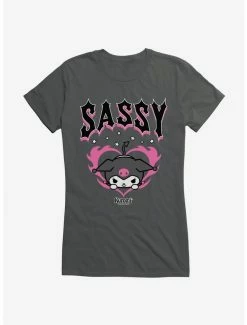 Best Pirce 🌟 Kuromi Sassy 👧 Girls T-Shirt 🌟 -Hello Kitty Sales Shop 20080243 hi