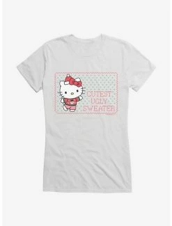 Flash Sale ๐งจ Hello Kitty Cutest Ugly ๐
Christmas ๐ง Girls T-Shirt โจ