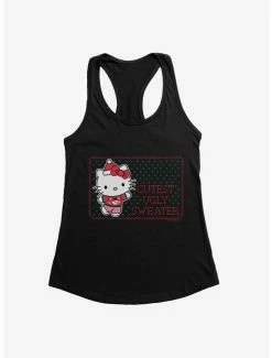 Buy 🧨 Hello Kitty Cutest Ugly 🔔 Christmas 👧 Girls Tank ✔️