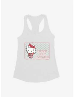 Buy 🧨 Hello Kitty Cutest Ugly 🔔 Christmas 👧 Girls Tank ✔️ -Hello Kitty Sales Shop 20258709 hi