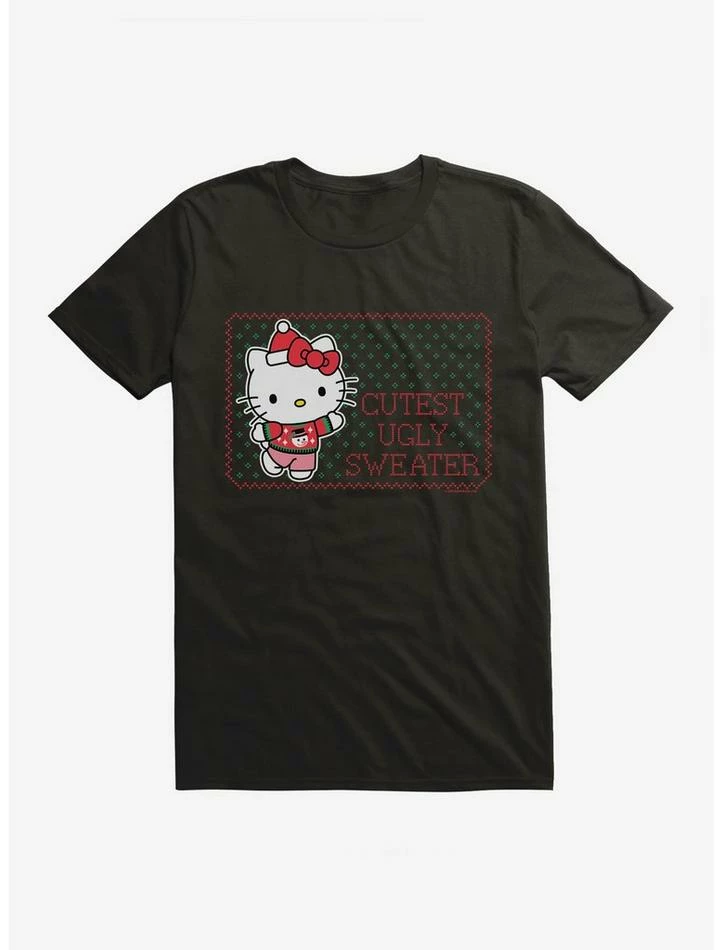 Cheapest ๐ Hello Kitty Cutest Ugly ๐ Christmas T-Shirt ๐ฅฐ 3 Cheapest ๐ Hello Kitty Cutest Ugly ๐ Christmas T-Shirt ๐ฅฐ - Image 3