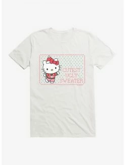 Cheapest 😍 Hello Kitty Cutest Ugly 🔔 Christmas T-Shirt 🥰