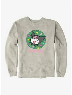 Coupon 😉 Kuromi 🎄 Christmas Wreath Sweatshirt 🤩