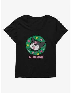Cheapest 🤩 Kuromi 🎅 Christmas Wreath 👧 Girls T-Shirt Plus Size 😍 -Hello Kitty Sales Shop 20264599 hi