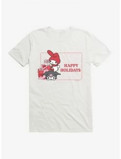 Best deal 🌟 My Melody & Kuromi Holiday Presents Ugly 🔔 Christmas T-Shirt 🛒 -Hello Kitty Sales Shop 20268030 hi