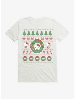 Brand new 👏 Hello Kitty Ugly 🎄 Christmas Pattern T-Shirt 🤩